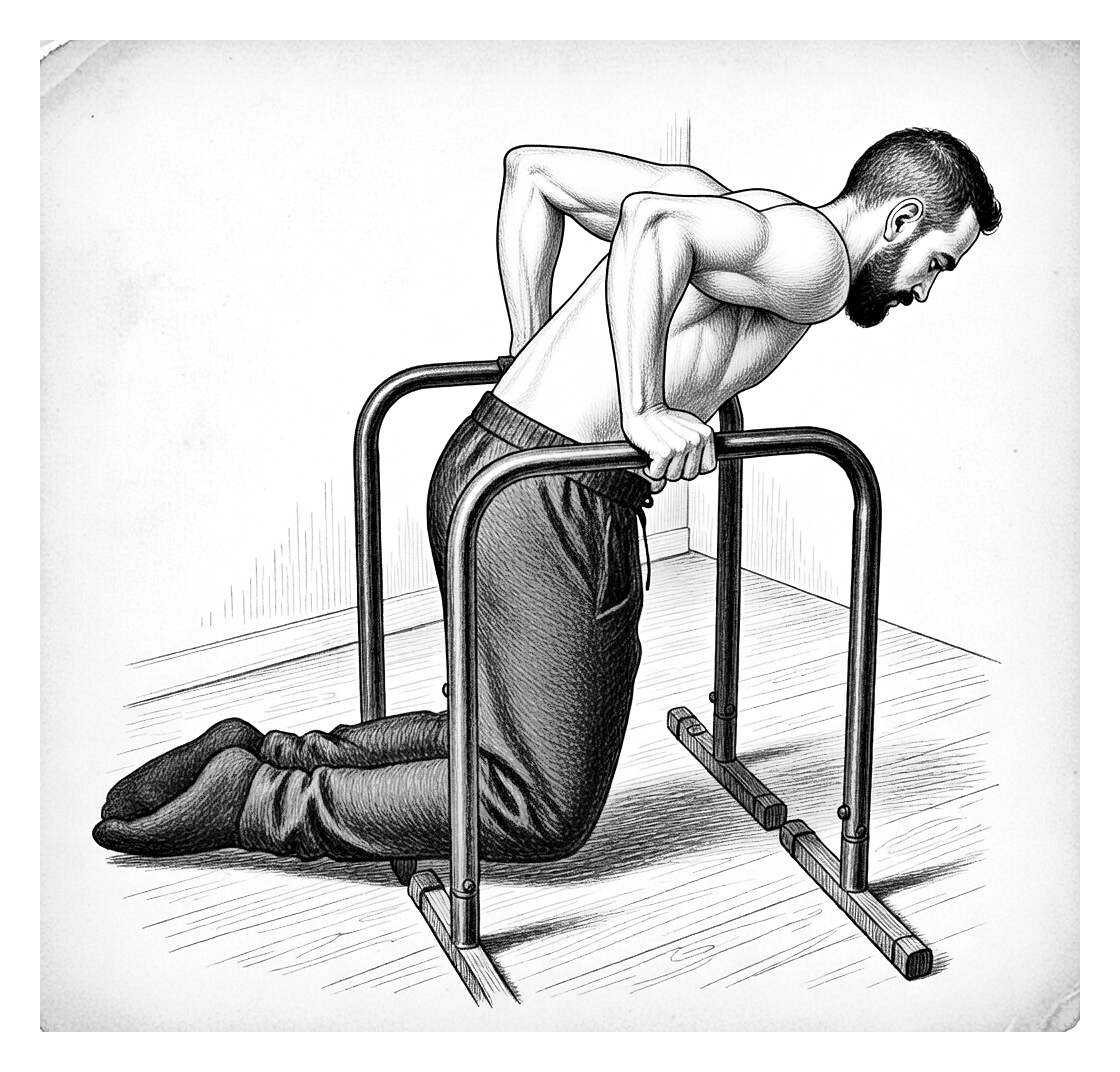 Bar dip position